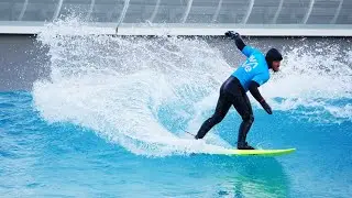 Surfing UK Wave Pool, The Wave Bristol, Intermediate Setting, RAW October 2023