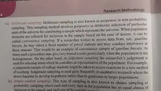 What is Deliberate Sampling?