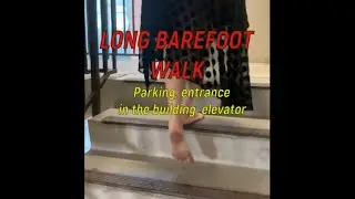 LONG BAREFOOT WALK IN PUBLIC, BAREFOOT IN THE RAIN! #barefoot #barefootlife #barefootwalking