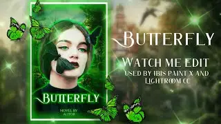 Watch me edit / Wattpad cover/ Ibis Paint x