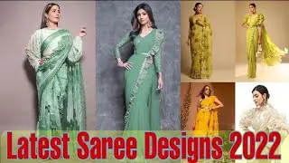 ||Latest Ruffle Sarees||😍|| Trendy Saree Designs❤||Bollywood Style Sarees||✨❤Latest Blouse Designs😍