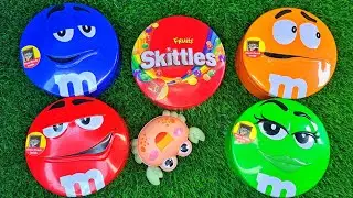 Satisfying Video | Mesmerizing Unpacking Sweet Rainbow M&M'S Candy From Mystery Containers ASMR