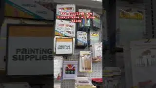 Art Supplies are CHEAP @ Five Below #art #supplies #painting #drawing #fyp #viral #fivebelow #artist