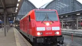 BR 245 020 solo mit Makro in Frankfurt-Hauptbahnhof