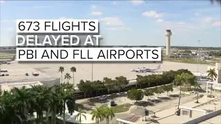 Florida airports face widespread flight delays as shutdown nears record length