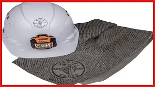 Klein Tools 60093 Cooling Towel for Neck with Evaporative PVA Technology, Gray