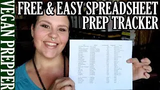 Keep Track of Preps: Free & Easy Spreadsheet Prep Tracking System (Bulk Food Inventory)