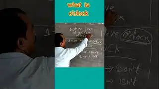 what is the meaning of o'clock