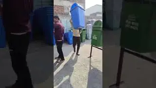 Plastic Dustbin With Stand | Twin Dustbin #plasticdustbin  #Twindustbin #plasticdustbinwithstand