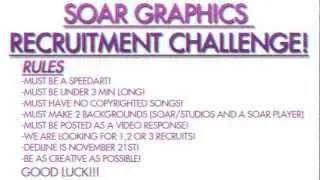SoaR Graphics Recruitment Challenge!  (CLOSED)