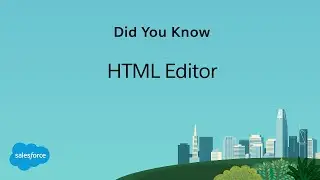 Did You Know: HTML Editor