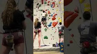 Fall on top rope