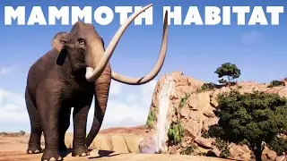 🔲 Making A Massive Mammoth Habitat With Tour In Jurassic World Evolution 2