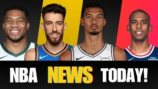 NBA News Today (Sunday): Major Trade Rumors & Key Updates - Giannis, Holmgren & CP3!