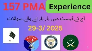 PMA 157 LC Initial Test Experiences// Israel and Palestine Conflict repeated mcqs