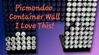 Picmondoo Container Wall Drill Storage System. AWESOME IDEA 💡 👏 👌 