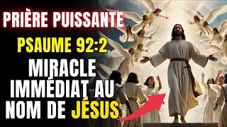 PRI&Egrave;RE DU MATIN | AVEC LE PSAUME 92 VERSET 2 &ndash; PROCLAME LA BONT&Eacute; DE DIEU D&Egrave;S L&rsquo;AUBE