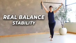 Balance and Stability Training with a Standing Shoulder Mobility Flow