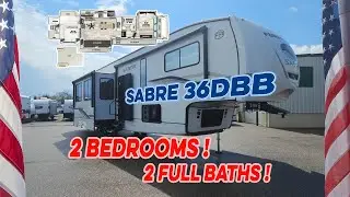 The Sabre 36DBB - 2bedrooms & 2 full baths?!