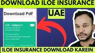 Download ILOE insurance Certificate in uae | How to download unemployment insurance certificate copy