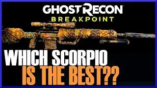 Ghost Recon Breakpoint SCORPIO SCOUT vs SCORPIO SNIPER BULLET DROP TEST