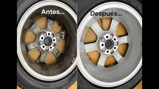 Como limpiar las llantas y dejarlas como NUEVAS