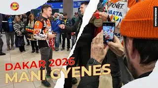 Sosirea lui Mani Gyenes de la Dakar 2026