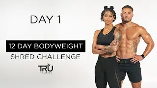 12 Day Bodyweight Shred Workout Challenge - Day 1 Lower Body Resistance Training | Massy Arias