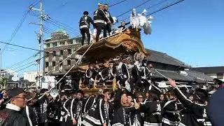 令和6年 若一だんじり 美具久留御魂神社宮入