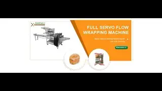 Bakery product packing machine | flow packaging machine soontrue