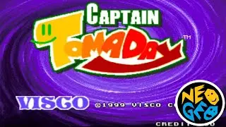 [Captain Tomaday] Full Arcade Gameplay (NEO-GEO)