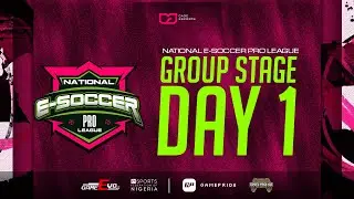 [EN] NATIONAL ESOCCER LEAGUE | PRO LEAGUE  DIVISION 2  | WEEK 1 DAY1