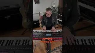 FANTOM-EX JD-800 Expansion Demo #shorts #synthesizer #vintagesynth #rolandfantom