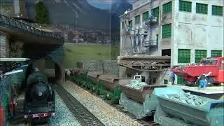 TRAIN HO AVEC TREMIES FONCTIONNELLES