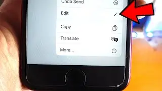 How To Edit Messages/iMessages Sent in iPhone!
