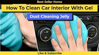 How to clean car interior I Ticarve cleaning gel I Dust cleaning gel I Car cleaning jelly
