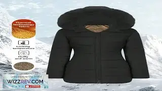 SHEIN LUNE Women's Graphene Heated Pocket Padded Padded Coat Clothes Winter