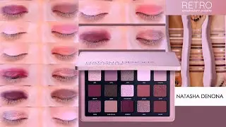NATASHA DENONA RETRO PALETTE | EYE SWATCHES