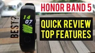 HONOR Band 5 Unboxing & Review With Top Features | HINDI