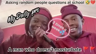 Asking people random questions at school🤣💔🔥🔥