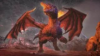 Самая сложная битва на данный момент | Встреча с драконом в Ark Survival Ascended