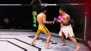 UFC 4 | Bruce Lee vs. Erika Lipps (PLUS-SIZE) (EA Sports UFC 4)