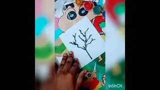take a bit paper and do this #dofollowthispage#moreviews #lovetodo#trees