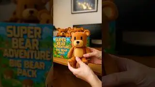 Super Bear Adventure Plush Toy 😲 Big Box