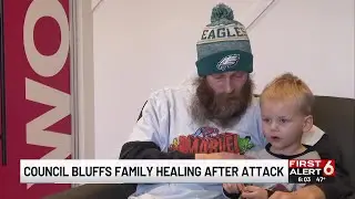 Council Bluffs family healing after attack