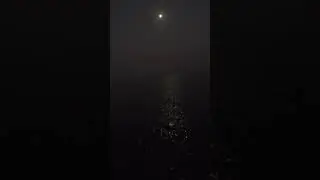 Moonlit Ocean Flight | Drone