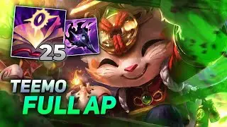TEEMO FULL AP THAT EXPLODES YOU IN THE MUSHROOM