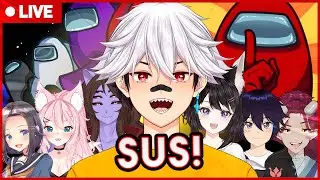 SUPER COLAB DE AMOGUS! (Among Us) com @Eeiris @DanteWill @SissiKawaii @LirouMage Ana e Tom