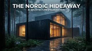 The Nordic Hideaway: Luxury AI Architecture Visualization