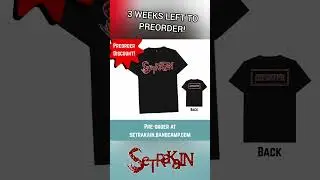 DISCOUNT Logo T-Shirt - 3 Weeks Left To Preorder 🤘 #metal #merch #bandmerch #preorder